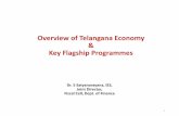 Overview of Telangana Economy Key Flagship Programmes of Telangana Economy 28052018.pdfRestored Tank Bund Restored Surplus Weir Desilting of the Tank Plantation on the Bund Weed Harvesting