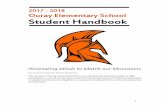Ouray Elementary Schoolouray.k12.co.us/docs/Handbooks/2017-2018 ES Handbook 6-20...1 Student Handbook in a global society by ensuring them an exceptional e 2017 - 2018 Ouray Elementary