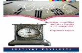 FESTIVAL POVIJESTI · Glavni dio programa odvija se u Nacionalnoj i sveučilišnoj knjižnici u Zagrebu, a nekoliko promocija knjiga bit će u Knjižnici Bogdan Ogrizović i Hrvatskom