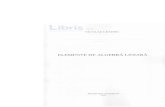 ELEMENTE DE ALGEBRA LINIARA - Libris.ro de... · 2019-05-31 · laedrei de MatematicS-IbGIuli4 fiind titularul 'rn ltuisd Si geometrie recidere in domeniile: nhfultnen-sionale. A