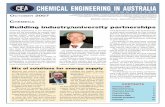 Volume ChE 32 No 5 – ISSN 1446-0831 CHEMICAL ENGINEERING ... · chemical engineering – from fundamental principles to chemical processes and equipment to new computer applications.