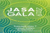 Tuesday, May 7 - JASA 2019/JASA Gala 2019 Invite and Reply updated 2.pdfTuesday, May 7 Guastavino’s • New York City 6:30pm Cocktails and Dinner 8:00pm Program and Dessert DIETARY