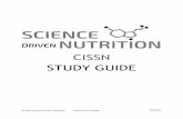 CISSN STUDY GUIDE - Science Driven NutritionSCIENCE DRIVEN NUTRITION: CISSN STUDY GUIDE 1. Explain how carnosine is synthesized within the body a. Carnosine (B-alanyl Histidine) is