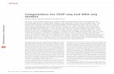 computation for chIP-seq and rNA-seq studiessandberg.cmb.ki.se/media/data/courses/bioinfocell/Nat Methods 2009 Pepke.pdfof this review. We view the data analysis for ChIP-seq and RNA-seq