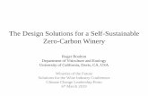 The Design Solutions for a Self-Sustainable Zero-Carbon Winery · Storage Rainwater Tank 1 Rainwater Tank 2 Used CIP Storage RO Filter Roof Rainwater. Press Compress. Icemaker and