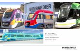 BT AUSTRALIA Anne Koopmann · BOMBARDIER FLEXITY . Swift trams 100% low -floor trams with conventional wheelset bogies OEM maintenance till 2019. Gold Coast Light Rail Transit Design,