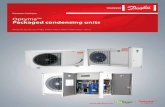 Optyma Packaged condensing units · 2019-10-02 · MBP and LBP applications Cold rooms, display cabinets in convenience stores, mini-markets, restaurants, fisheries, butcheries, bakeries,