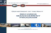 THE SECRETARY OF THE NAVY SECNAV M-5210 Manuals1/5210.1.pdf · SECNAV M-5210.1 23 Sep 2019 . Table of Issuances and Revisions/Changes SECNAV Manual Basic Issuance Date 5210.1 . December