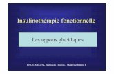 Les apports glucidiques - m.linut.frm.linut.fr/sites/default/files/files/Journee_interCLAN/23_11_2012/Les teneurs en... · Méthode Déterminer l’insuline « pour vivre » (le basal).
