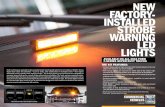 NEW FACTORY- INSTALLED STROBE WARNING …...NEW FACTORY-INSTALLED STROBE WARNING LED LIGHTS Ford is offering an available factory-installed strobe warning LED light kit for all models