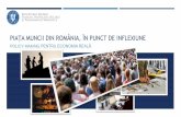 PIAȚA MUNCII DIN ROMÂNIA, ÎN PUNCT DE INFLEXIUNE · Medierea muncii 630.226 Informare și consiliere (persoane nou înregistrate) 506.185 Formare profesională 43.402 Stimularea