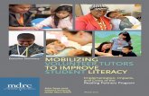 MOBILIZING VOLUNTEER TUTORS TO IMPROVE STUDENT …Jacklyn Altuna Willard March 2015 MOBILIZING VOLUNTEER TUTORS TO IMPROVE STUDENT LITERACY Implementation, Impacts, and Costs of the