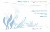 marine-ingredient PLAQUETTE v5 - IMPAG · LESSONIA  Croas ar Neizic 29800 Saint Thonan FRANCE Tél. 33 (0)2 98 07 23 65 info@lessonia.com  Use of new technologies