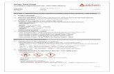 Safety Data Sheet - Azichem · 2018-01-03 · Do not inhale explosion and combustio n gases. Use appropriate respiratory protection. SECTION 6: Accidental release measures 6.1 Personal