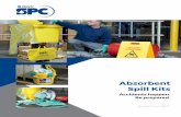 Absorbent Spill KitsAbsorbent Spill Kits Accidents happen, so it’s better to be prepared. Brady offers a complete selection of SPC spill kits in a variety of types and sizes to equip