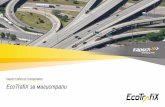 Kapsch TrafficCom Transportation EcoTrafiX за магистрали · Повишаване на ефективността, безопасността и устойчивостта