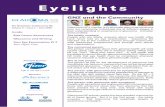 Eyelights - Glaucoma · implement glaucoma treatment even though you do not have glaucoma because the risk profile is so high, or your risk profile may justify more frequent eye examinations