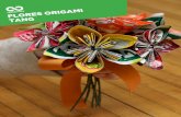 ORIGAMI TANG - Amazon S3 · ¡Decora con este ramo de Flores Origami! FLORES ORIGAMI TANG • 5 sobres de bebidas en polvo. • Alambre floral • Cinta floral • Barras de silicón