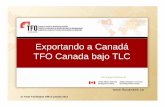 Exporting to Canada TFO Canada - fidehonduras.comfidehonduras.com/wp-content/uploads/2017/09/Sector_Textil_12_Feb_2014_Exportando_a...Certificado de Origen y Reglas de Origen TLC Reuniones