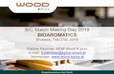BIC Match Making Day 2018 - SFR Condorcetsfr-condorcet.fr/IMG/pdf/4._bic_mme_210218_pitch_so3.r11_bioaromatics... · Wood Chemistry & Biotechnology BiobasedComposites & Processing