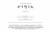 FIQH level 4 - ArIslamwaybooks.islamway.net/id/id_04_fiqh.pdf · syarat memiliki kemampuan ) ... Hadyu adalah sembelihan yang di hadiahkan untuk al-haram, yaitu salah satu dari 3