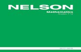 Mathematics - · PDF file 2017-10-06 · Mathematics for Knowledge and Employability, Grades 8–11. 12. Math Focus, Grades 7–9. Ontario. 13. Nelson Mathematics, Grades 7–8. 14.
