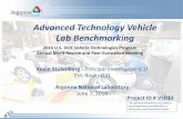 Advanced Technology Vehicle Lab Benchmarking (L1&L2)Advanced Technology Vehicle Lab Benchmarking. 2016 U.S. DOE Vehicle Technologies Program . Annual Merit Review and Peer Evaluation