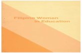 ...Filipino Women in Education