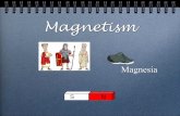 Magnetism - afinfo.seafinfo.se/blogg/wp-content/uploads/sites/19/2018/08/magnetism.pdf · Jorden är en jättemagnet! Men det är ingen stavmagnet med atomer som ligger åt samma