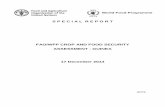 FAO/WFP CROP AND FOOD SECURITY …FAO/WFP CROP AND FOOD SECURITY ASSESSMENT - GUINEA 17 December 2014 I4277E - 2 - Disclaimer This report has been prepared by Jean Senahoun, Kisan