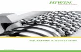 Ballscrews & Accessories - HI-END suruburi cu bile.pdf · Welcome to HIWIN Ballscrews consist of a ballscrew shaft, a ballscrew nut into which the balls are integrated and the ball