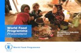World Food Programme · World Food Programme Via C. G. Viola 68/70 – 00148 Rome, Italy Corinne Fleischer Director, Procurement Division Email: corinne.fleischer@wfp.org