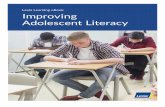 Lexia Learning eBook Improving Adolescent Literacy · adolescent readers in the classroom. This eBook includes the following chapters: 1.)What to Do When Adolescent Literacy Rates