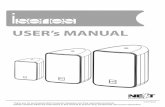 iseries User Manual v201908 - next-proaudio.com · USER’s MANUAL v201908 Thank you for purchasing NEXT-proaudio Speakers and their associated products. Please carefully follow the