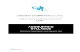 CARIBBEAN EXAMINATIONS COUNCILcxc.org/SiteAssets/syllabusses/CAPE/CAPE Accounting.pdf · 2017-08-19 · MODULE 1: ACCOUNTING THEORY, RECORDING AND CONTROL STSTEMS (cont’d) Suggested