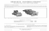 OILGEAR TYPE PVK OPEN LOOP PUMPSBULLETIN 947025 PURPOSE OF INSTRUCTIONS These instructions are written to simplify your work of installing, operating and maintaining Oilgear type "PVK"