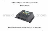 User's Manual CM60 Intelligent Solar Charge Controller...3 1. Product Introduction CM series controller is akind of intelligent ,multi-purpose solar charge and discharge controller.