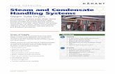 Steam and Condensate Handling Systems...Handling Systems Steam Tube Dryers The integration of steam system design, piping, process control, and drying hardware helps prevent flooded