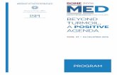 MED2016 PROGRAM 05.12 post - ISPI · Senior Research Fellow MENA Program, Chatham House, United Kingdom Adnane ADDIOUI Moroccan Center for Innovation and Social Entrepreneurship (MCISE),