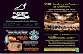 XVIII Gran Gala de Zarzuela de Año Nuevo - Radio …radiosol.com/wp-content/uploads/2017/11/GALA-RADIO-2018.pdfDúo de Rafael y Dolores La Dolorosa Cristina Faus y Enrique Ferrer