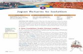 Japan Returns to Isolation - Wayne County of...• kabuki 3 SETTING THE STAGEIn the 1300s, the unity that had been achieved in Japan in the previous century broke down. Shoguns, or