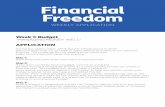 Financial Freedom - d9nqqwcssctr8.cloudfront.net · LEISURE TOTAL SAVINGS £ STEP 3: FAT FINDER (CONT.) ... Childcare/Babysitting/Nursery School Meals Children's Activities/Hobbies