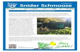 Snider Schmooze OCTOBER 2019louisbrier.com/wp-content/uploads/2019/09/Snider... · Snider SchmoozeOCTOBER 2019 A MESSAGE FROM DR. DAVID KESELMAN, CEO Welcome to the October edition