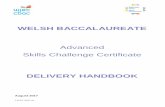 Advanced Skills Challenge Certificate · All four Skills Challenge Certificate components are internally assessed and externally ... qualities to produce development plan using SMART