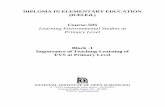 DIPLOMA IN ELEMENTARY EDUCATION (D.El.Ed.) ... DIPLOMA IN ELEMENTARY EDUCATION (D.El.Ed.) Course-505