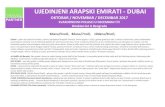 UJEDINJENI ARAPSKI EMIRATI - DUBAI · 2017-10-17 · UJEDINJENI ARAPSKI EMIRATI - DUBAI OKTOBAR / NOVEMBAR / DECEMBAR 2017 SVAKODNEVNI POLASCI U DECEMBRU!!!!! Direktan let iz Beograda