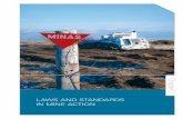 Chapter 3 LAWS AND STANDARDS IN MINE ACTION · 56 | C hapter 3 KEY MESSAGES • The mine action sector has developed well-deﬁned international legal instruments and a mature set