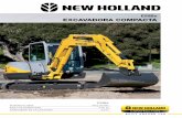 E55Bx EXCAVADORA COMPACTA - New Holland · Más versatilidad y potencia en pequeños espacios La nueva excavadora compacta E55Bx fue construida pensando en usted para un desempeño