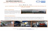 O.L.M.E.C. Srl · O.l.m.e.c. Srl performs work of stamping, shearing, bending and progressive stamping for steel and aluminum sheet metal with dimensional capacity and machinery plans