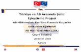 Türkiye ve AB Arasında Şehir Eşleştirme Projesi...•Proje Yönetimi Döngüsü El Kitabı •IPA Programlama Kılavuzu •AB Hibe Projeleri için Fayda-Maliyet Analizi Kılavuzu